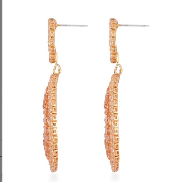 🩷✨ Stunning Pink Australian Crystal Earrings ✨🩷 - Picture 4 of 5